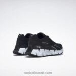 الأساسية أسود / أبيض ftwr / فضي التقى. حذاء نسائي zig dynamica 4 Reebok 0NZ0F172 - Image 4