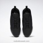 الأساسية أسود / أبيض ftwr / فضي داكن حذاء فيوريلايت 95 Reebok 0NZ0F390 - Image 6