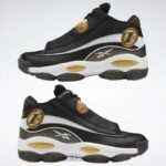 الأساسية أسود / أبيض ftwr / rbk نحاس الجواب dmx أحذية كرة السلة Reebok 0NZ0F56 - Image 9