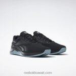 الأساسية أسود / أزرق لؤلؤي / أبيض ftwr أحذية نسائية nano x3 Reebok 0NZ0F53 - Image 3
