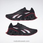 الأساسية الأسود / ناقلات الأحمر / ناقلات الأزرق حذاء zig dynamica 4 Reebok 0NZ0F199 - Image 9