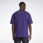 الأوركيد الداكن تي شيرت بشعار DC X Reebok 0NZ0F409 - Image 4