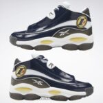 البحرية الجماعية / أبيض ftwr / rbk النحاس الجواب dmx أحذية كرة السلة Reebok 0NZ0F571 - Image 9
