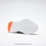 البط البري شبه الكلاسيكي / الضباب / التوهج البرتقالي حذاء فليكساجون فورس 4 نسائي للتدريب Reebok 0NZ0F398 - Image 5