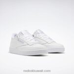 التقى أبيض / فضي ftwr. حذاء نسائي كلوب سي 85 Reebok 0NZ0F319 - Image 3