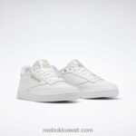 التقى الأبيض / الذهب. حذاء نسائي كلوب سي 85 Reebok 0NZ0F404 - Image 5
