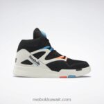 التوهج الأسود الأساسي / الطباشير / البرتقالي مضخة كرة السلة اومني زون II Reebok 0NZ0F6