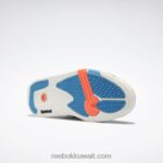 التوهج الأسود الأساسي / الطباشير / البرتقالي مضخة كرة السلة اومني زون II Reebok 0NZ0F6 - Image 5