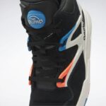 التوهج الأسود الأساسي / الطباشير / البرتقالي مضخة كرة السلة اومني زون II Reebok 0NZ0F6 - Image 8