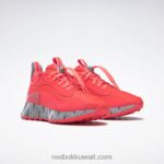 التوهج البرتقالي / البط البري الكلاسيكي / الرمادي النقي 3 حذاء نسائي من zig dynamica Adventure Reebok 0NZ0F118 - Image 3