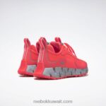 التوهج البرتقالي / البط البري الكلاسيكي / الرمادي النقي 3 حذاء نسائي من zig dynamica Adventure Reebok 0NZ0F118 - Image 4