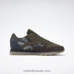 الجص f23 / الأرض الخصبة / النيلي المدخن أحذية جلدية كلاسيكية Reebok 0NZ0F643 - Image 2