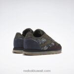 الجص f23 / الأرض الخصبة / النيلي المدخن أحذية جلدية كلاسيكية Reebok 0NZ0F643 - Image 4