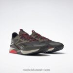 الجيش الأخضر / الأساسية السوداء / الكرز النيون حذاء تدريب nano x2 tr Adventure للرجال Reebok 0NZ0F1054 - Image 7