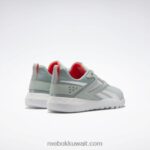 الرمادي الساحلي / أبيض ftwr / البرتقالي التوهج حذاء فلكساغون إنرجي 4 للتدريب النسائي Reebok 0NZ0F184 - Image 4