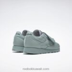 الرمادي الساحلي / أسود النواة حذاء ايمز جلدي كلاسيكي Reebok 0NZ0F548 - Image 4