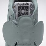 الرمادي الساحلي / أسود النواة حذاء ايمز جلدي كلاسيكي Reebok 0NZ0F548 - Image 7