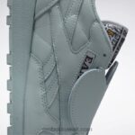الرمادي الساحلي / أسود النواة حذاء ايمز جلدي كلاسيكي Reebok 0NZ0F548 - Image 8