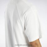 الطباشير أساسيات خزانة الملابس الكلاسيكية تي شيرت Reebok 0NZ0F383 - Image 5