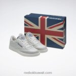 الطباشير / الأسود / الأزرق المتجه حذاء كلوب سي 85 فنتاج Reebok 0NZ0F174 - Image 9