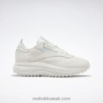 الطباشير / اللؤلؤة الزرقاء أحذية نسائية جلدية كلاسيكية sp إضافية Reebok 0NZ0F316