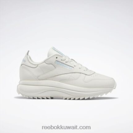 الطباشير / اللؤلؤة الزرقاء أحذية نسائية جلدية كلاسيكية sp إضافية Reebok 0NZ0F316