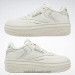 الطباشير / غلين جرين نادي ج أحذية نسائية إضافية Reebok 0NZ0F3 - Image 9