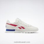 الطباشير / ناقلات الأحمر / ناقلات الأزرق أحذية جلدية كلاسيكية Reebok 0NZ0F683 - Image 2
