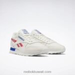 الطباشير / ناقلات الأحمر / ناقلات الأزرق أحذية جلدية كلاسيكية Reebok 0NZ0F683 - Image 3