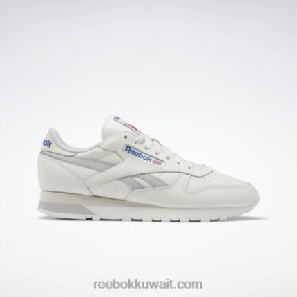 الطباشير / lgh الصلبة الرمادي / المرمر أحذية جلدية كلاسيكية Reebok 0NZ0F125