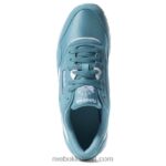 الفيروز / الأبيض حذاء لون النايلون الكلاسيكي Reebok 0NZ0F955 - Image 6