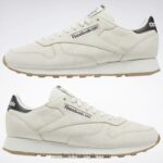 المرمر / ecru لينة / الأساسية الأسود أحذية جلدية كلاسيكية Reebok 0NZ0F77 - Image 9