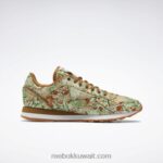 بني بري / مغرة ساطعة / أصفر شاحب أحذية جلدية كلاسيكية lqqk Reebok 0NZ0F72 - Image 2
