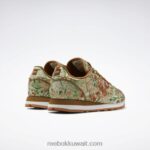بني بري / مغرة ساطعة / أصفر شاحب أحذية جلدية كلاسيكية lqqk Reebok 0NZ0F72 - Image 4