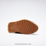 بني بري / مغرة ساطعة / أصفر شاحب أحذية جلدية كلاسيكية lqqk Reebok 0NZ0F72 - Image 5