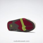 بني رمادي / بني غامق / ضباب قرمزي مضخة كرة السلة اومني زون II Reebok 0NZ0F75 - Image 5
