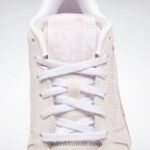 بورسلين وردي / وردي توهج / أبيض فاتح أحذية نسائية جلدية كلاسيكية Reebok 0NZ0F205 - Image 8