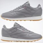 بيور جراي 5 / فتور أبيض / ريبوك صمغ المطاط 03 أحذية جلدية كلاسيكية Reebok 0NZ0F148 - Image 9