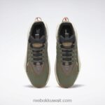 تريك جراي / هنتر جرين / وايلد براون حل أحذية كرة السلة منتصف Reebok 0NZ0F213 - Image 6