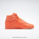 توهج برتقالي / أبيض ftwr أحذية نسائية هاي حرة Reebok 0NZ0F141 - Image 3