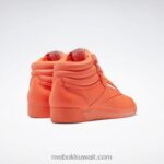 توهج برتقالي / أبيض ftwr أحذية نسائية هاي حرة Reebok 0NZ0F141 - Image 5