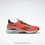 توهج برتقالي / قلب أسود / أصفر حامض شمسي حذاء nano x2 tr Adventure للنساء Reebok 0NZ0F248