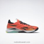 توهج برتقالي / قلب أسود / أصفر حامض شمسي حذاء nano x2 tr Adventure للنساء Reebok 0NZ0F248 - Image 8