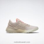 توهج ecru / كانيون مرجاني / برتقالي ناعم أحذية التدريب nanoflex tr للسيدات Reebok 0NZ0F297 - Image 2