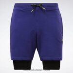 جريئة الأرجواني شورت 2 في 1 من ليز ميلز Reebok 0NZ0F678 - Image 6