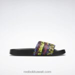 جوهر أسود الشرائح الكلاسيكية ستريت فايتر Reebok 0NZ0F432