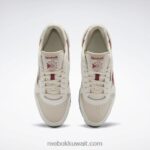 حديث بيج / مرمر / بورجوندي كلاسيكي أحذية جلدية كلاسيكية Reebok 0NZ0F58 - Image 6