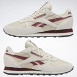 حديث بيج / مرمر / بورجوندي كلاسيكي أحذية جلدية كلاسيكية Reebok 0NZ0F58 - Image 9
