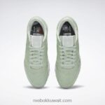 حكيم فاتح / أبيض قدم / رمادي بارد 2 حذاء ايمز جلدي كلاسيكي Reebok 0NZ0F553 - Image 6