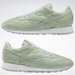 حكيم فاتح / أبيض قدم / رمادي بارد 2 حذاء ايمز جلدي كلاسيكي Reebok 0NZ0F553 - Image 9